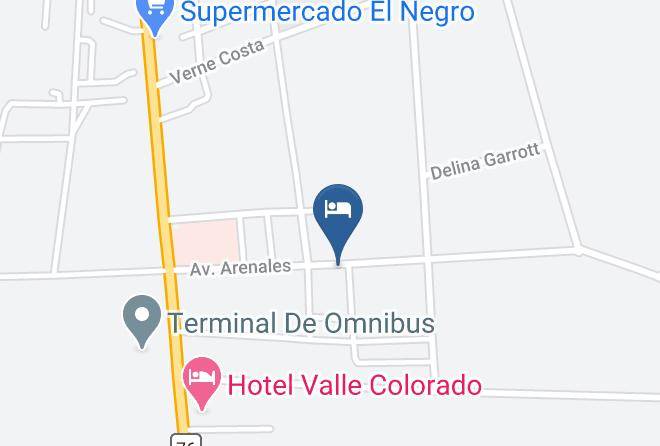 Coronel Felipe Varela - Kayros Cabanas Y Alojamiento Maps