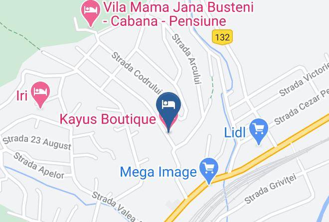 Busteni - Kayus Boutique Hotel Maps