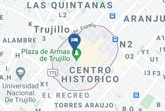 Trujillo - Kayva Hotel Maps
