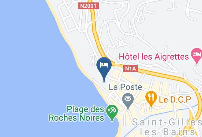 Saint Paul - Kaz Nomia 5mn De La Plage Saint Gilles Maps