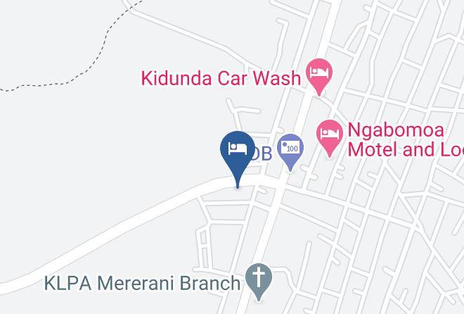Simanjiro - Kaza Moyo Modern Resort Maps