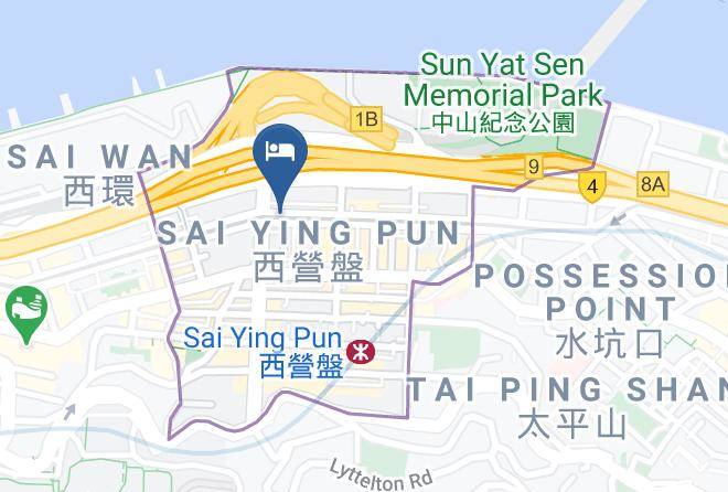 Hong Kong - Kaza Sai Ying Pun Maps