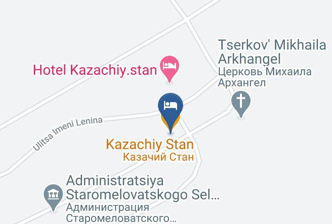 Kazachiy Stan Map