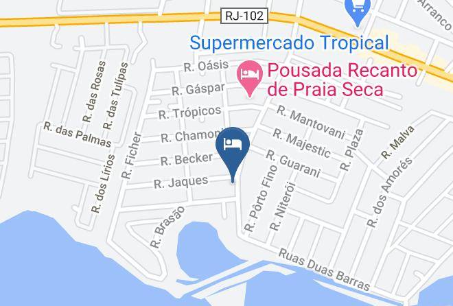 Araruama - Kazaya Pousada Maps