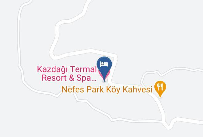 Can - Kazdagi Termal Resort & Spa Kazdagi Termal Otel Maps
