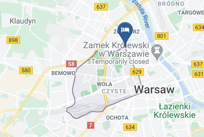 Warsaw - Kazou Residence Arkadia Maps