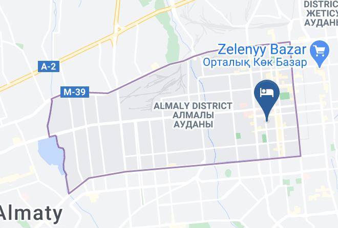 Almaty City - Kazzhol Park Hotel Maps