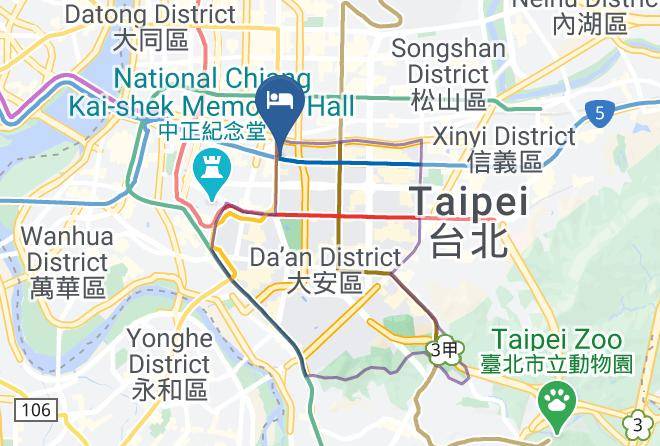 Da An District - Kdm Hotel Maps