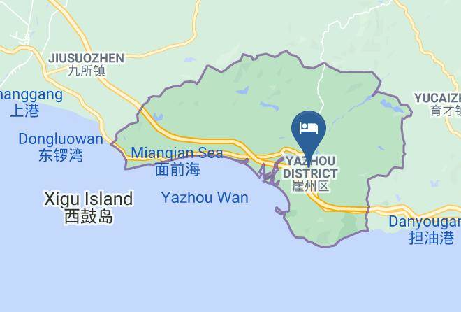 Sanya - Kebao Zhuangyuan Hotel Maps