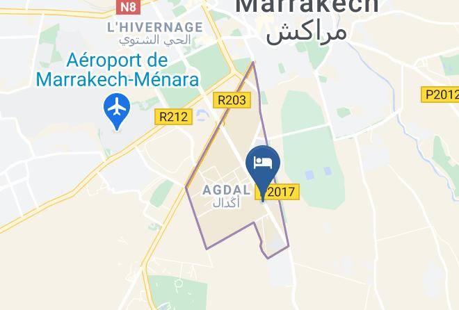 Marrakesh - Kech Boutique Hotel & Spa Maps