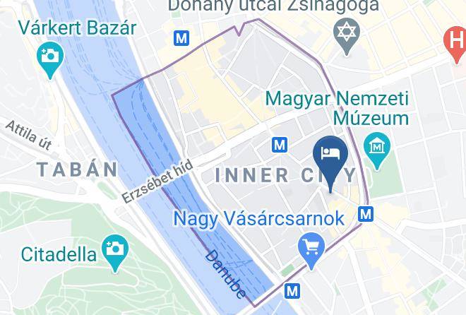 Budapest 5 Kerulet - Kecskemit Palace Maps