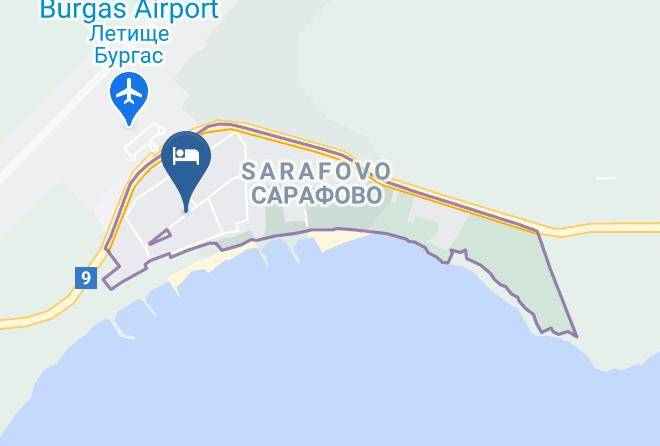 Burgas Kv Sarafovo - Hotel Kedara Maps