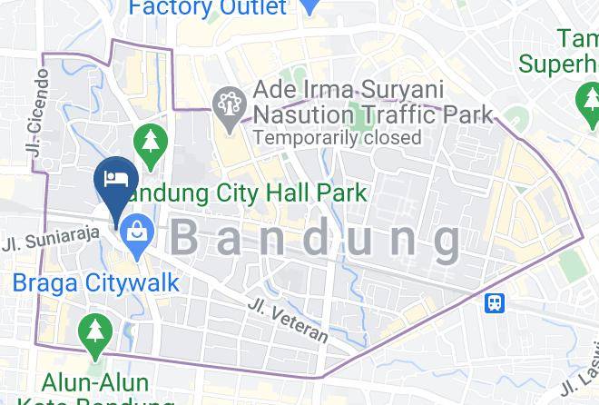 Bandung - Kedaton Hotel Maps