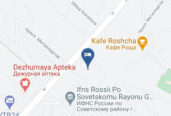 Krasnoyarsk - Kedr Gostinitsa Maps