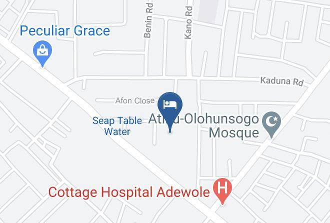 Ilorin - Kedros Precious Suites Maps