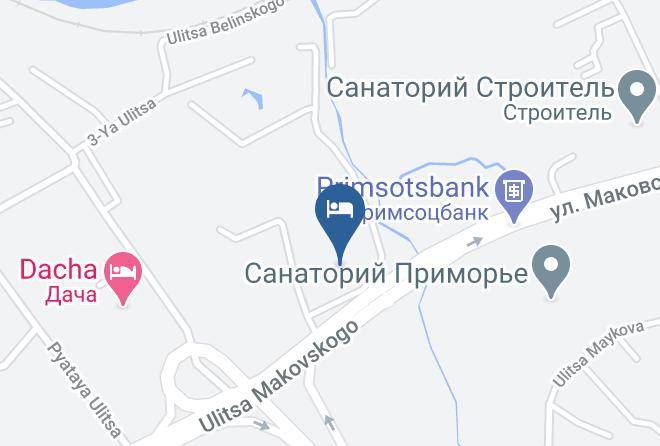Vladivostok Urban Okrug - Kedrovaya Pad' Tsentr Semeynogo Otdykha Maps