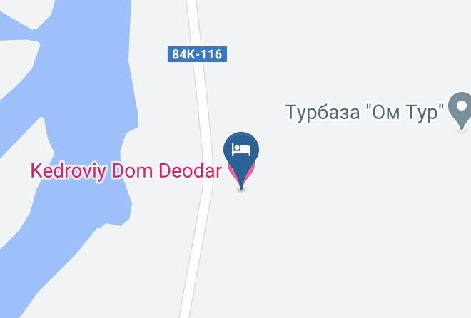 Chemalsky District - Kedroviy Dom Deodar Maps