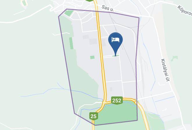 Eger - Kedves Vendeghaz Maps