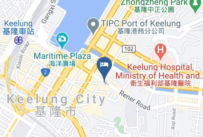 Keebe Hotel Mapa - Taiwan - Keelung City