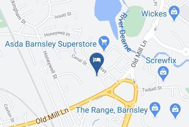 Barnsley - Keel Inn Motel Maps