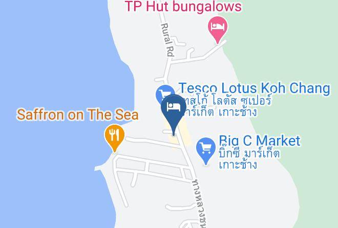 Amphoe Ko Chang - Keereeta Resort & Spa Maps