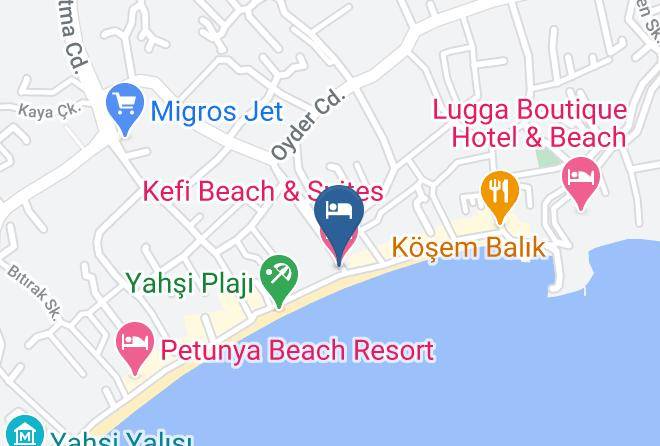 Bodrum - Kefi Beach & Suites Maps