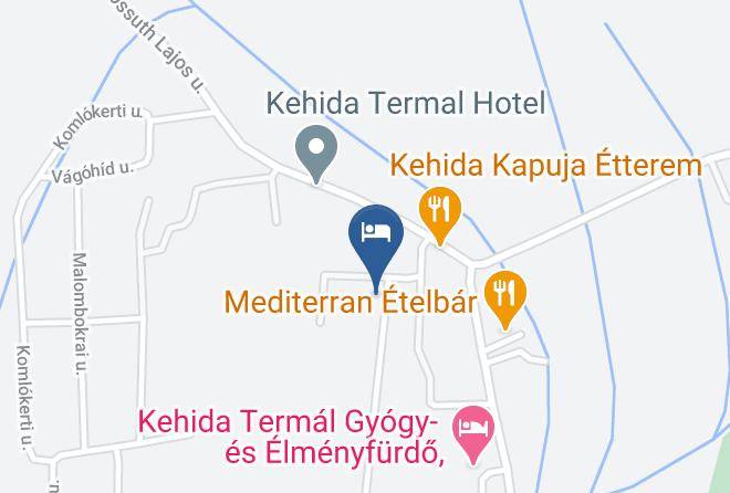 Kehidakustany - Kehida Family Resort Maps