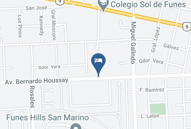 Rosario - Kehila Suites Funes Maps