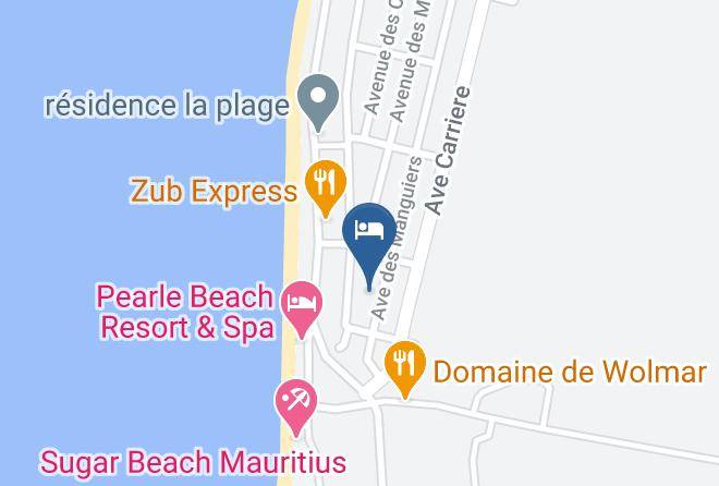 Flic En Flac - Kei Seaside Haven Maps