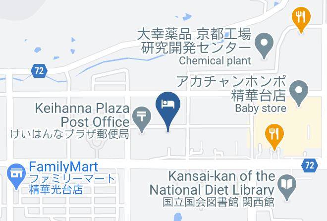 Seika Townsoraku District - Keihanna Plaza Hotel Maps