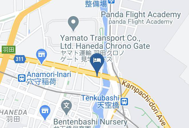 Ota Ward - Keikyu Ex Inn Haneda Airport Maps