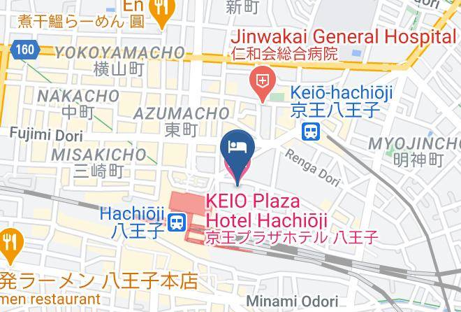 Hachioji City - Keio Plaza Hotel Hachioji Maps