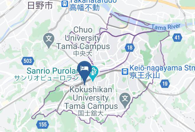 Tama City - Keio Plaza Hotel Tama Maps