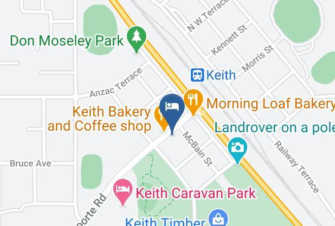 Tatiara - Keith Hotel Motel Maps