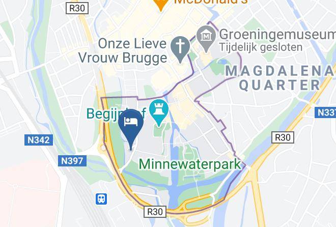 West Flanders - Hotel T Keizershof Maps