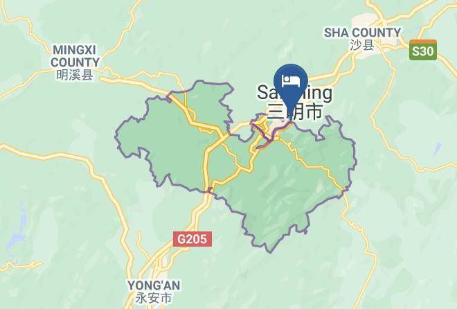 Sanming - Kejia Hotel Maps