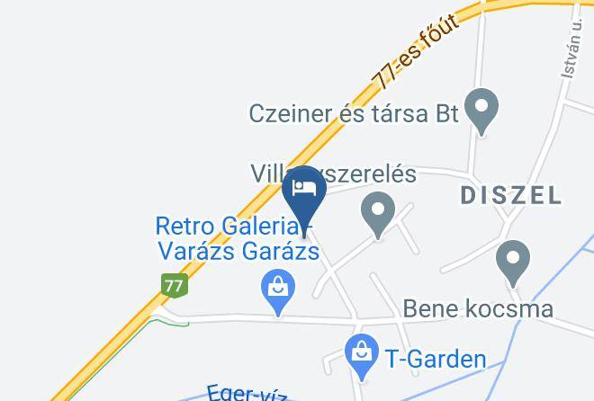 Tapolca - Kek Nefelejcs Maps