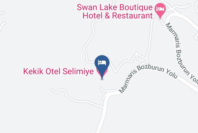 Mugla - Kekik Otel Selimiye Maps