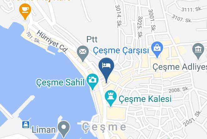 Cesme - Kekik Butik Otel Maps