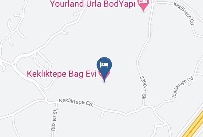 Urla - Kekliktepe Bag Evi Maps