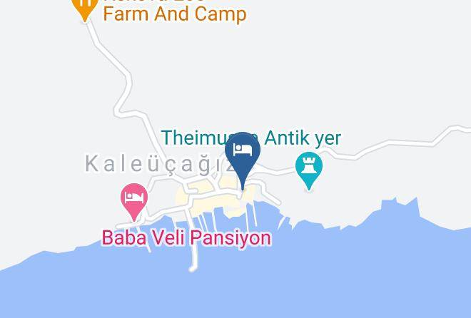 Antalya - Kekova Gonul Pansiyon Maps
