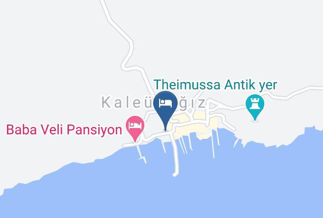 Antalya - Kekova Pansiyon Maps