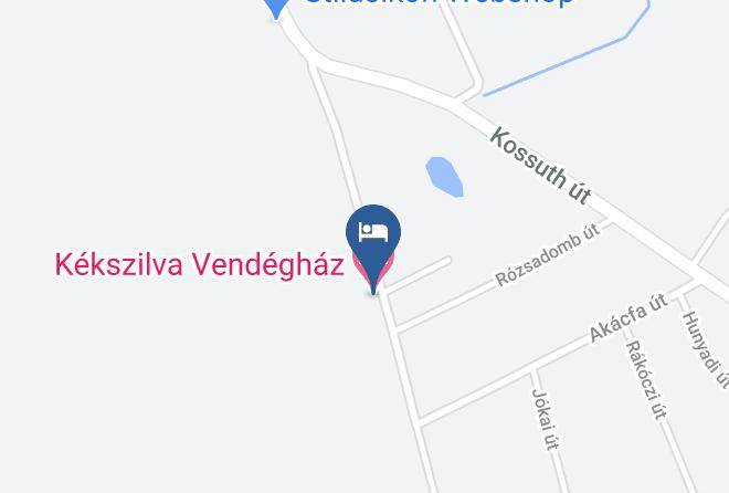 Pap - Kekszilva Vendeghaz Maps