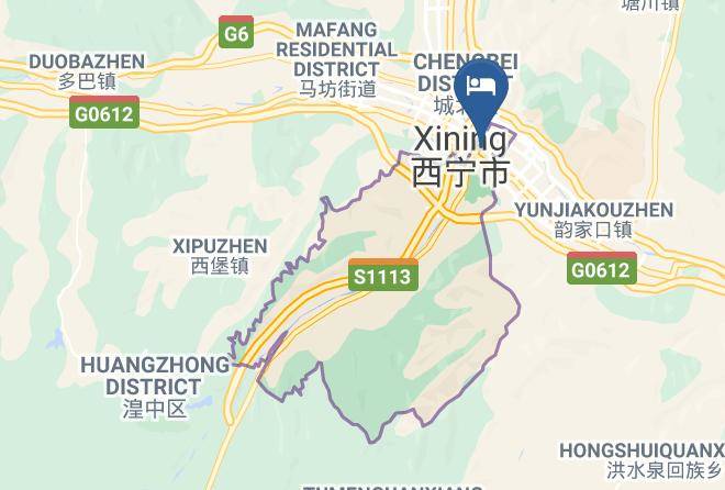 Xining - Kelai Sile Hotel Maps