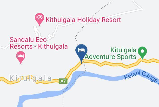 Ratnapura - Kelaniriver Adventure Kitulgala Maps