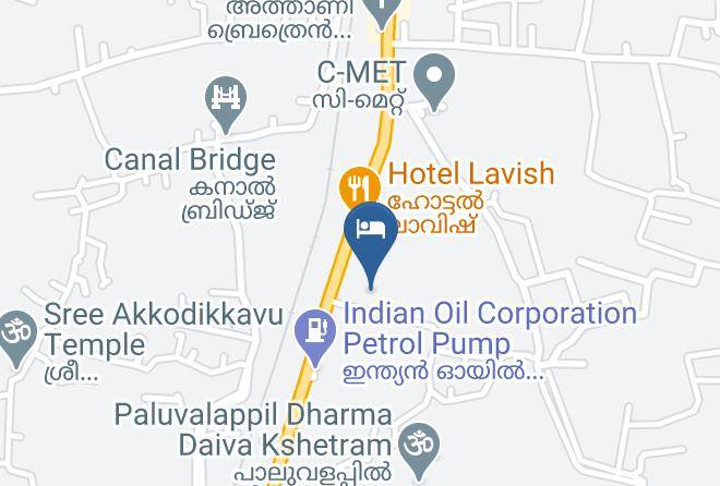 Thrissur - Keli Residency Maps