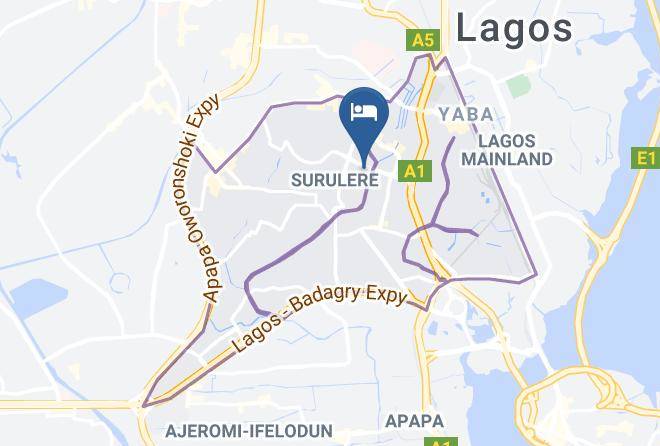 Lagos Mainland - Kelin Court Hotel Ltd Maps
