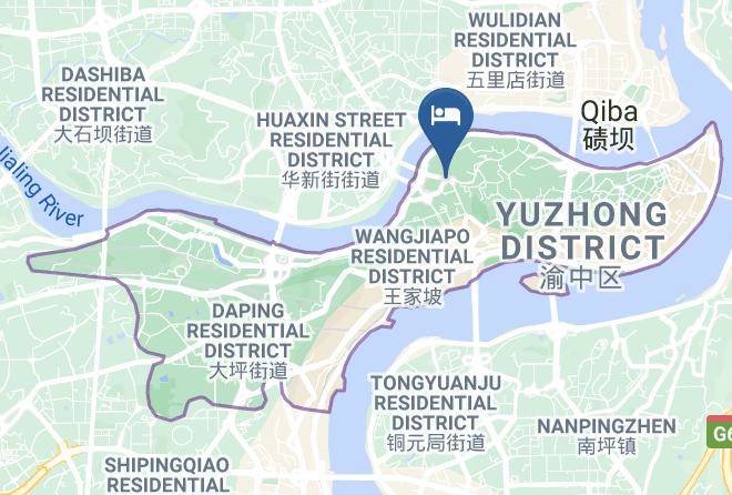 Yuzhong District - Kelin No 1 Hotel Maps