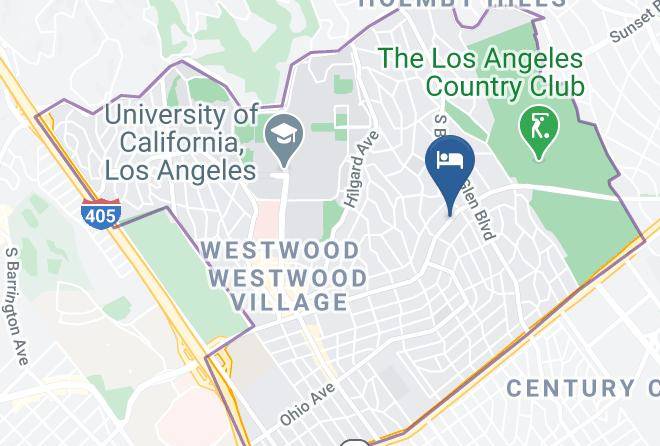Los Angeles - Keller Hotel Westwood Maps