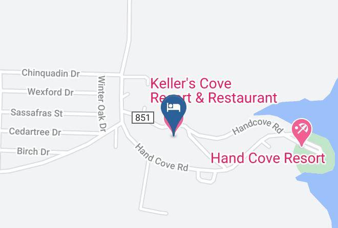 Baxter - Keller's Cove Resort & Restaurant Maps